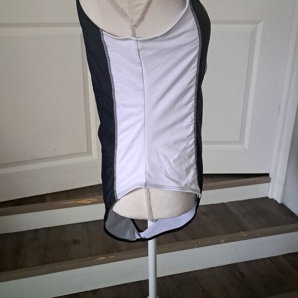 BIKINX  One Piece Tummy Control  High Neck Zip Front Raah Guard  XXL NWT - Picture 6 of 9